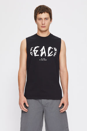 PEACE SLEEVELESS TOP - 44 LABEL GROUP