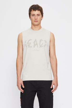PEACE SLEEVELESS TOP - 44 LABEL GROUP