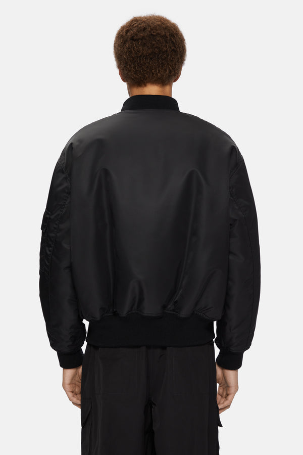 ジャケット・アウター 44 LABEL GROUP EMIL BOMBER 44 LABEL GROUP logo-print Bomber Jacket | Black | FARFETCH AO