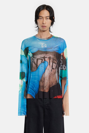 TATOO MESH TEE