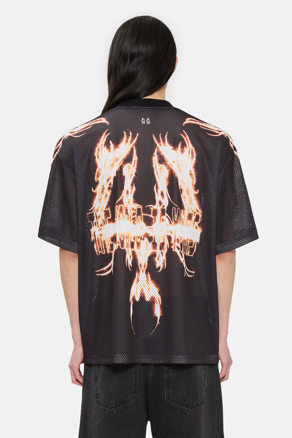 Y2K WORLD FIRE SOCCER TEE – 44 LABEL GROUP