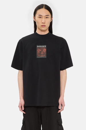 DARKENED SKULL OVER TEE