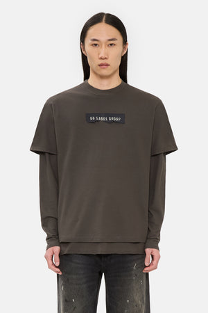 BURNT LABEL DOUBLE LONG SLEEVE